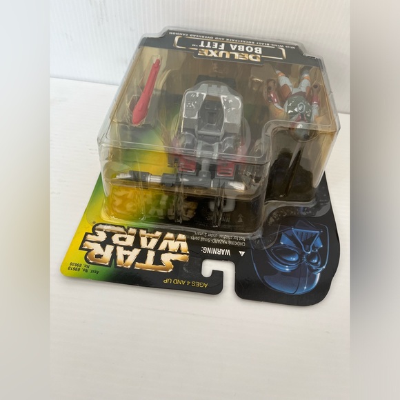 Star Wars: Power of the Force - Deluxe Boba Fett Rocketpack Action Figure - New - Picture 5 of 8